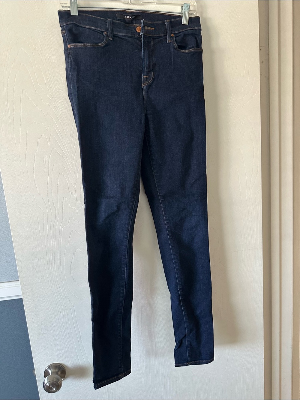 J Brand Skinny Jeans in Dark Blue